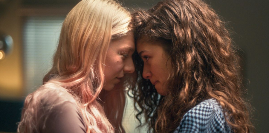 Rue and Jules expressing love for one another in Euphoria.