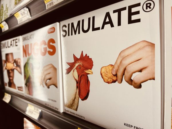 Nuggs and Simulate Chicken in grocery stores
