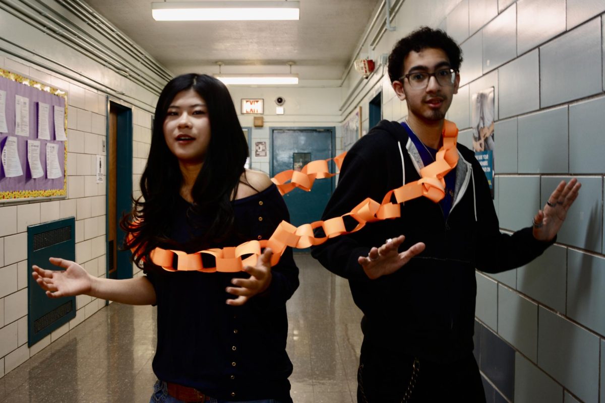 Juniors Mei Shibata and Aiden Vasquez, resist cuffing season with all their strength!