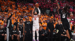 The Knicks are on a 12 game win streak in this year's playoffs, and they don’t plan on stopping (Knicks: Jalen Brunson)